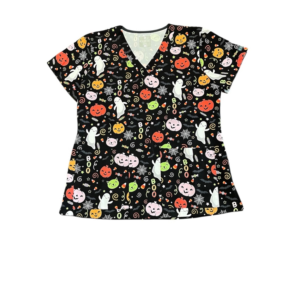 Med Couture Halloween Print Short Sleeve Tee